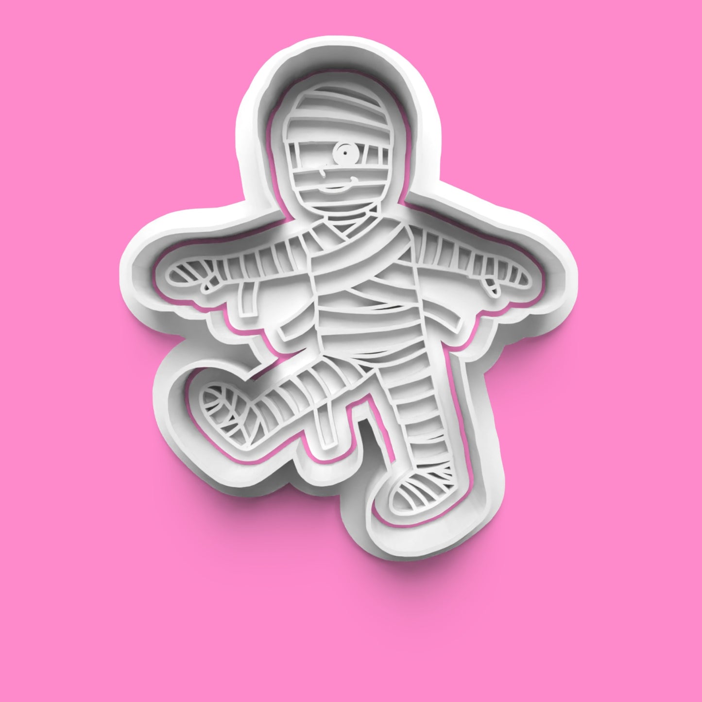 Halloween Figures Cookie Cutters & Stamps | Spooky Baking Set | PLA