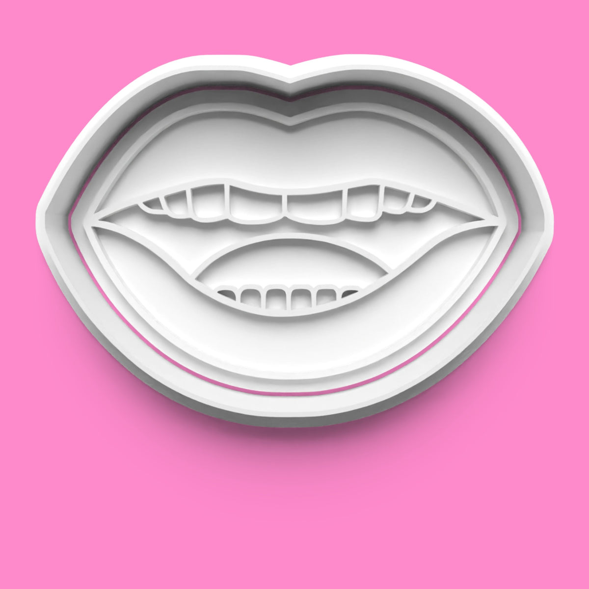 Lips Cookie Cutters & Stamps | Fun & Flirty Baking Set | PLA
