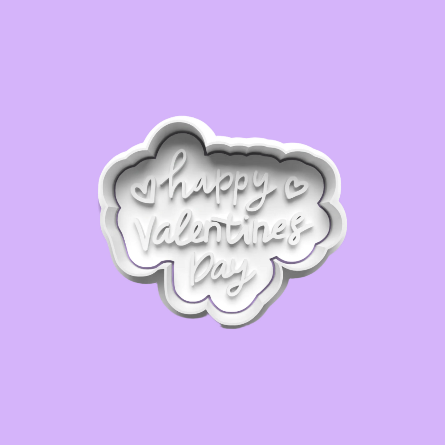 Valentine's Day Cookie Cutter Set – 4-Piece Romantic Baking Tools.