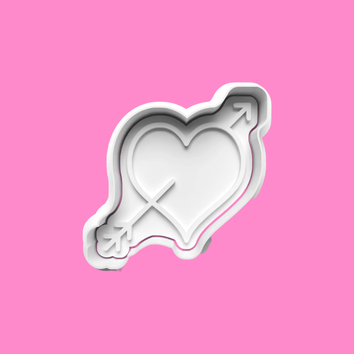 Valentine's Day Cookie Cutter Set – 4-Piece Romantic Baking Tools.