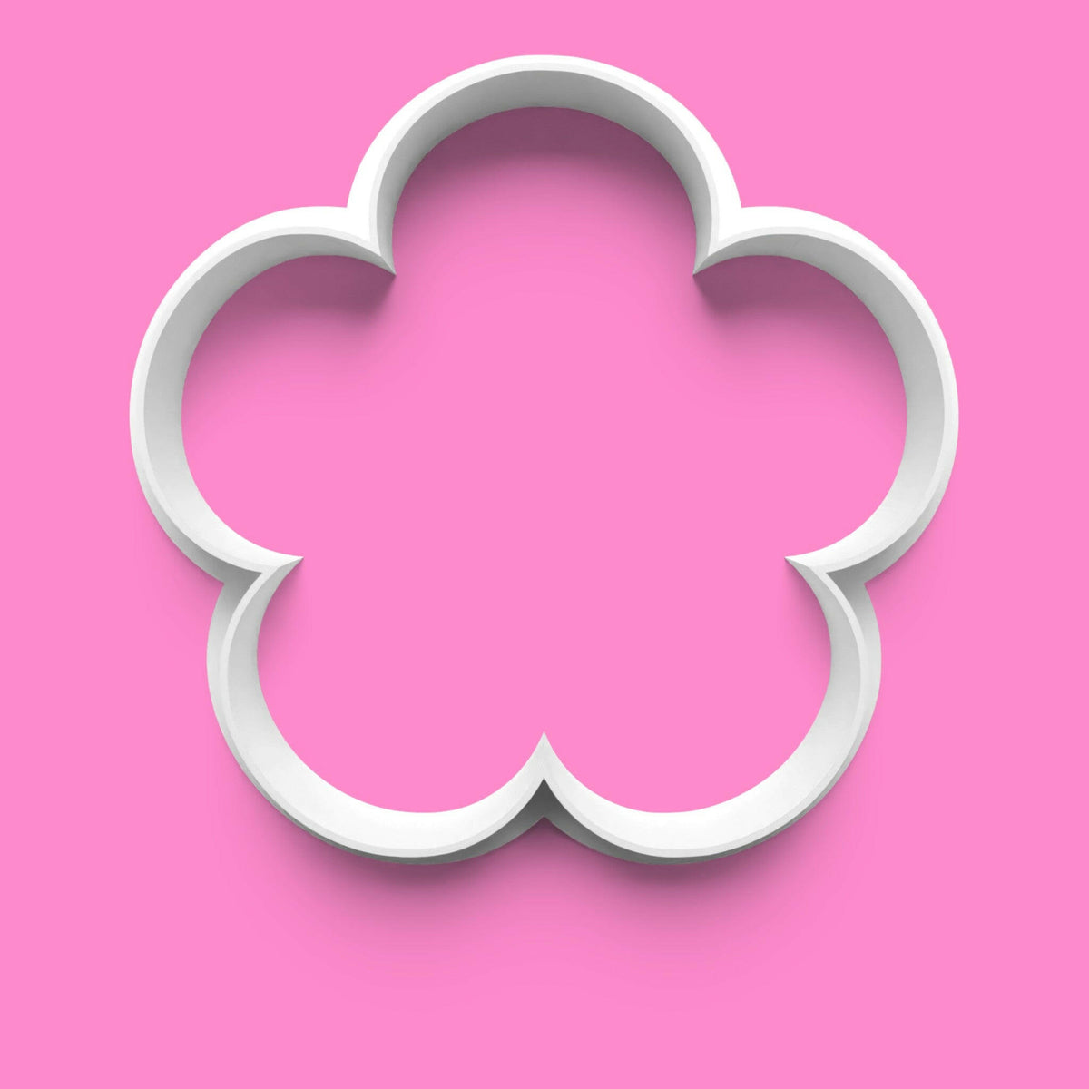 Simple Shapes Cookie Cutter and Embosser Set of 8 in 7cm or 10cm sizes.