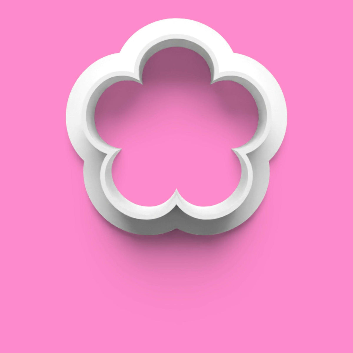 Simple Shapes Cookie Cutter and Embosser Set of 8 in 7cm or 10cm sizes.
