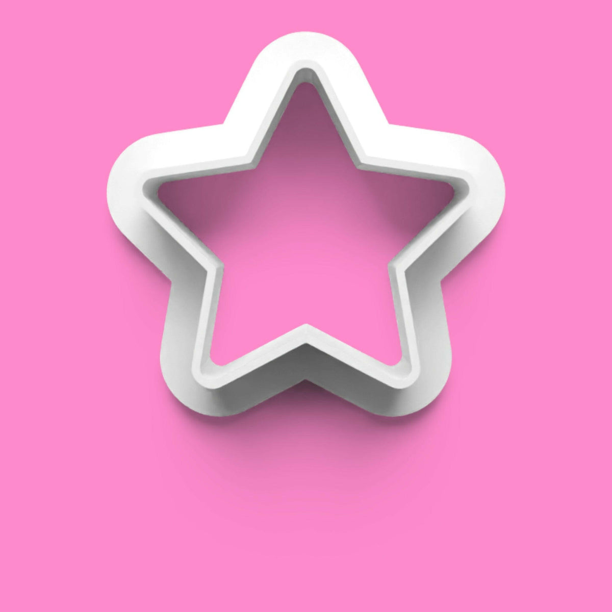 Simple Shapes Cookie Cutter and Embosser Set of 8 in 7cm or 10cm sizes.
