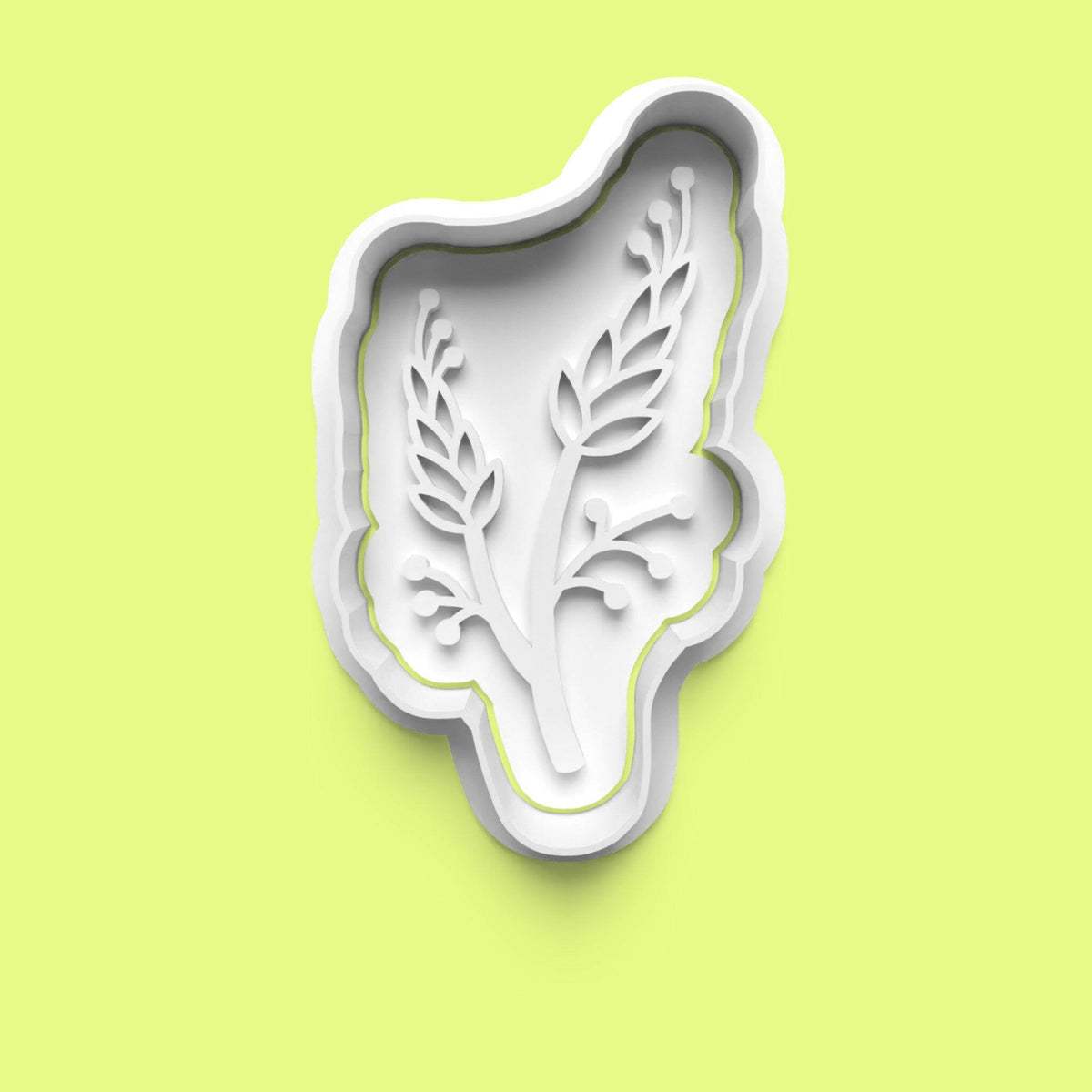 Spring Flower-Themed Embosser and Cookie Cutter Set –15-Piece FlowerBaking Tools.