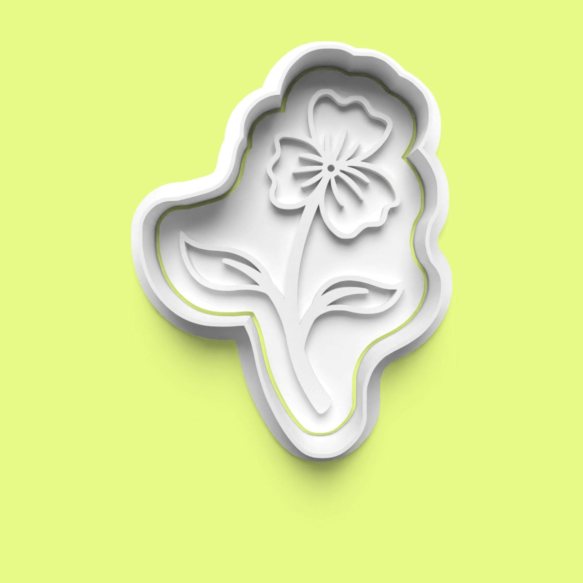 Spring Flower-Themed Embosser and Cookie Cutter Set –15-Piece FlowerBaking Tools.