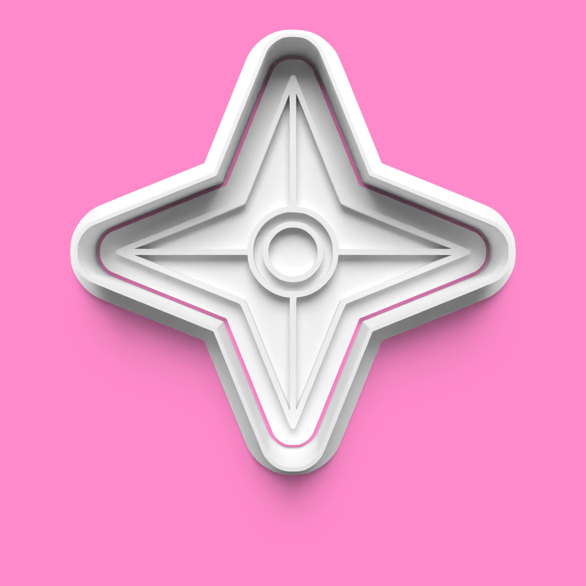 Set of 4 Ninja Cookie Cutters & Embossers – Stealthy Party Set