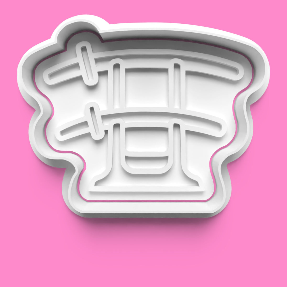 Set of 4 Ninja Cookie Cutters & Embossers – Stealthy Party Set