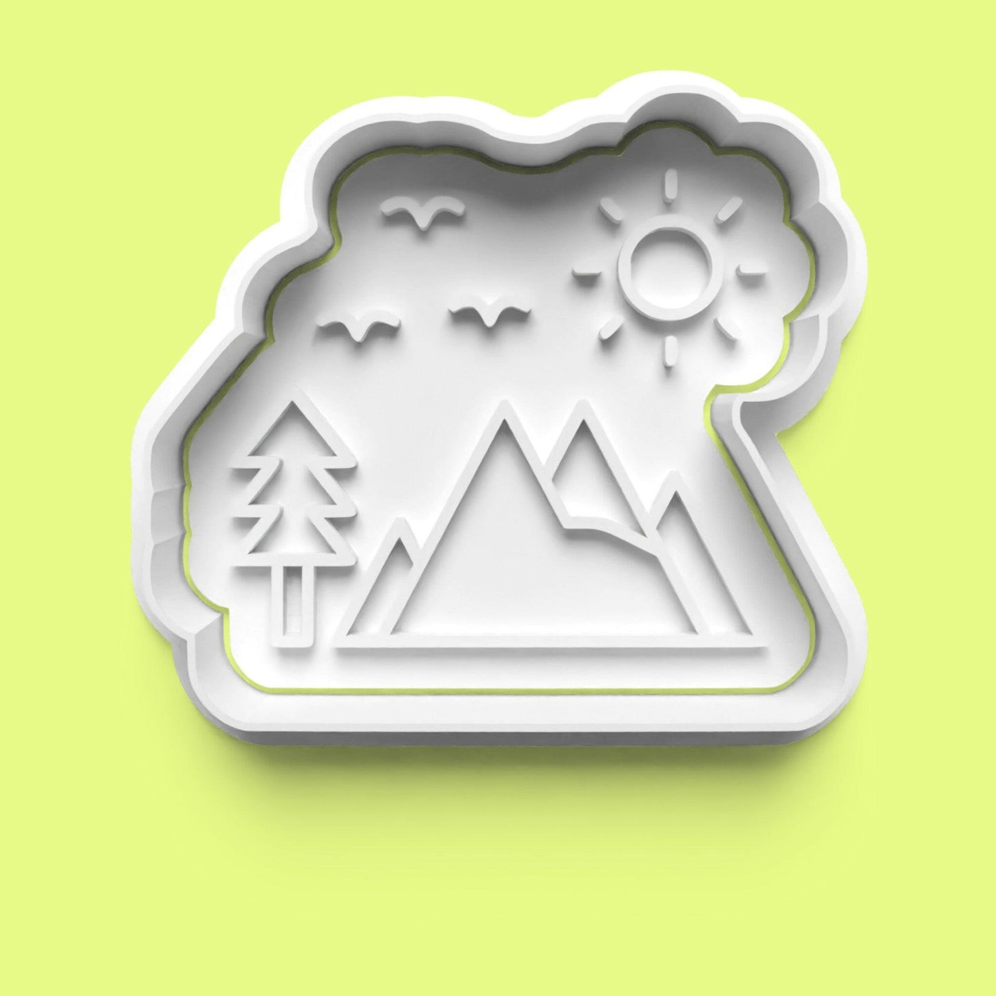 Hiking-Themed Cookie Cutter Set (4 pcs) | Outdoor Adventure Baking | PLA.