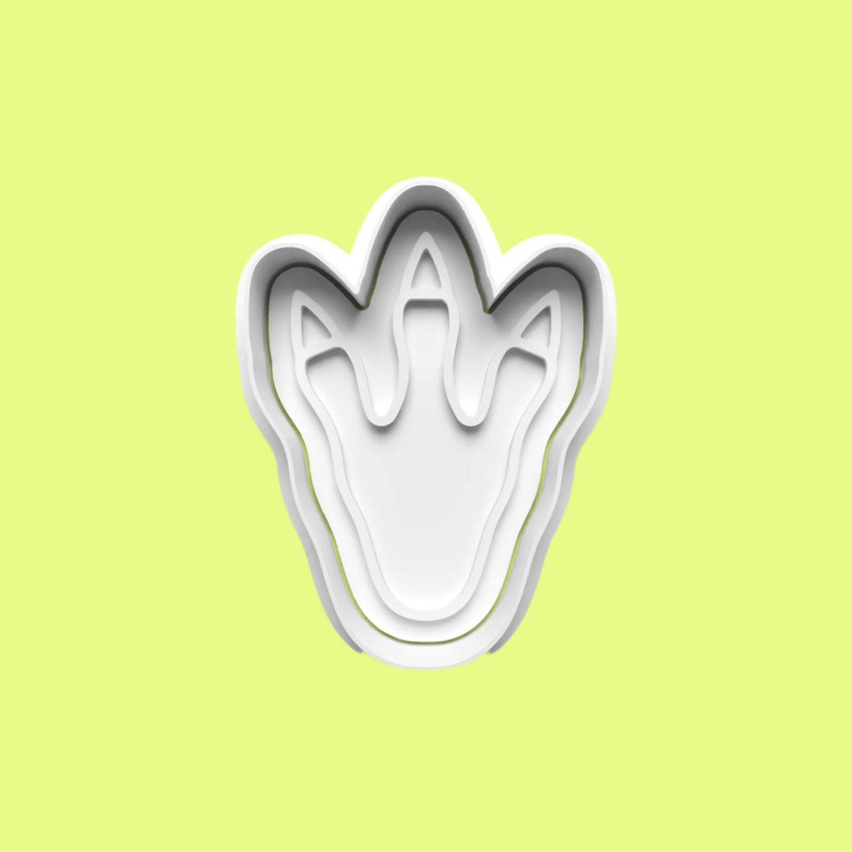 Dinosaur Fossil-Themed Cookie Cutter Set – 4-Piece Prehistoric Baking Tools.