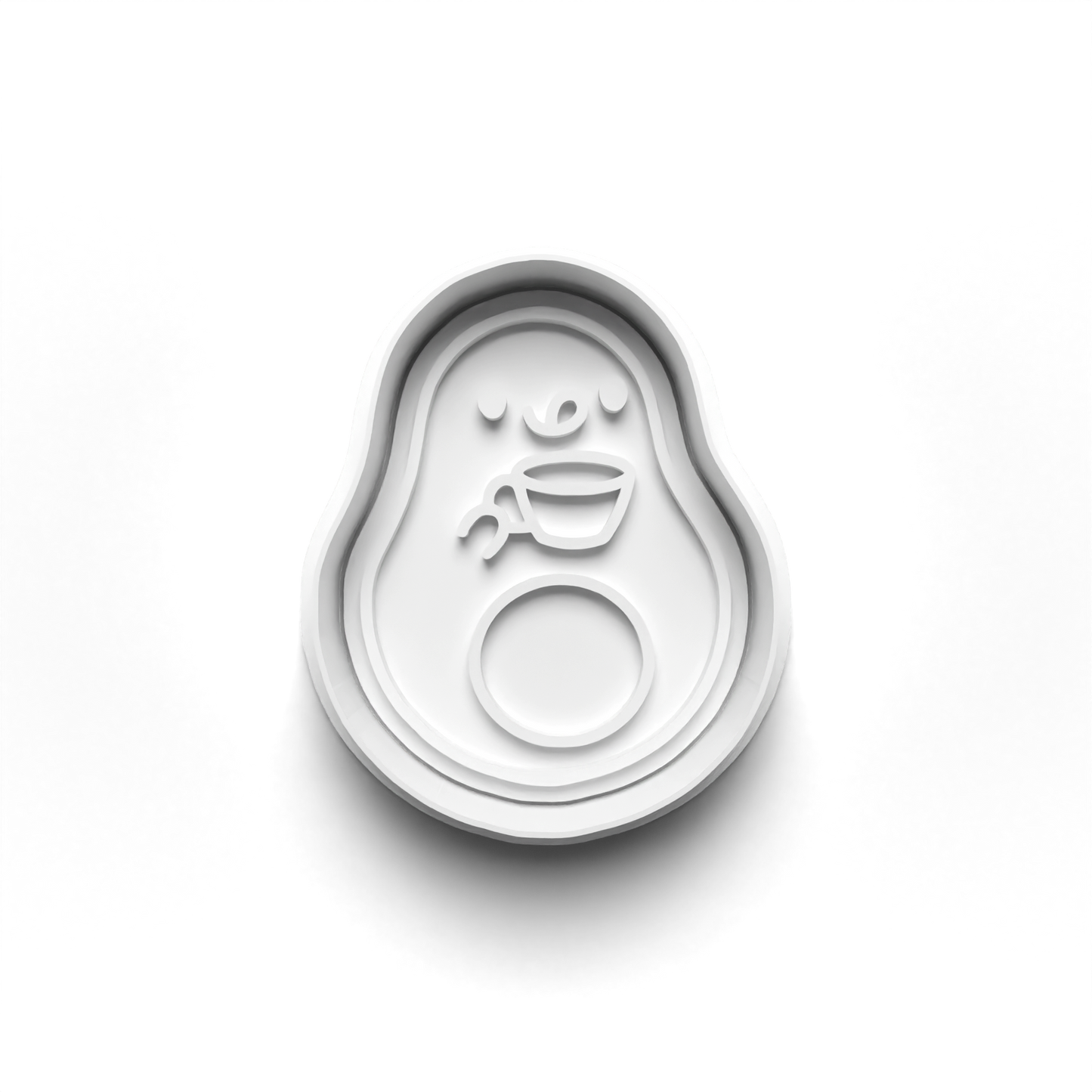 Cute Avocado Cookie Cutter Set – 4-Piece Baking Tool Collection.