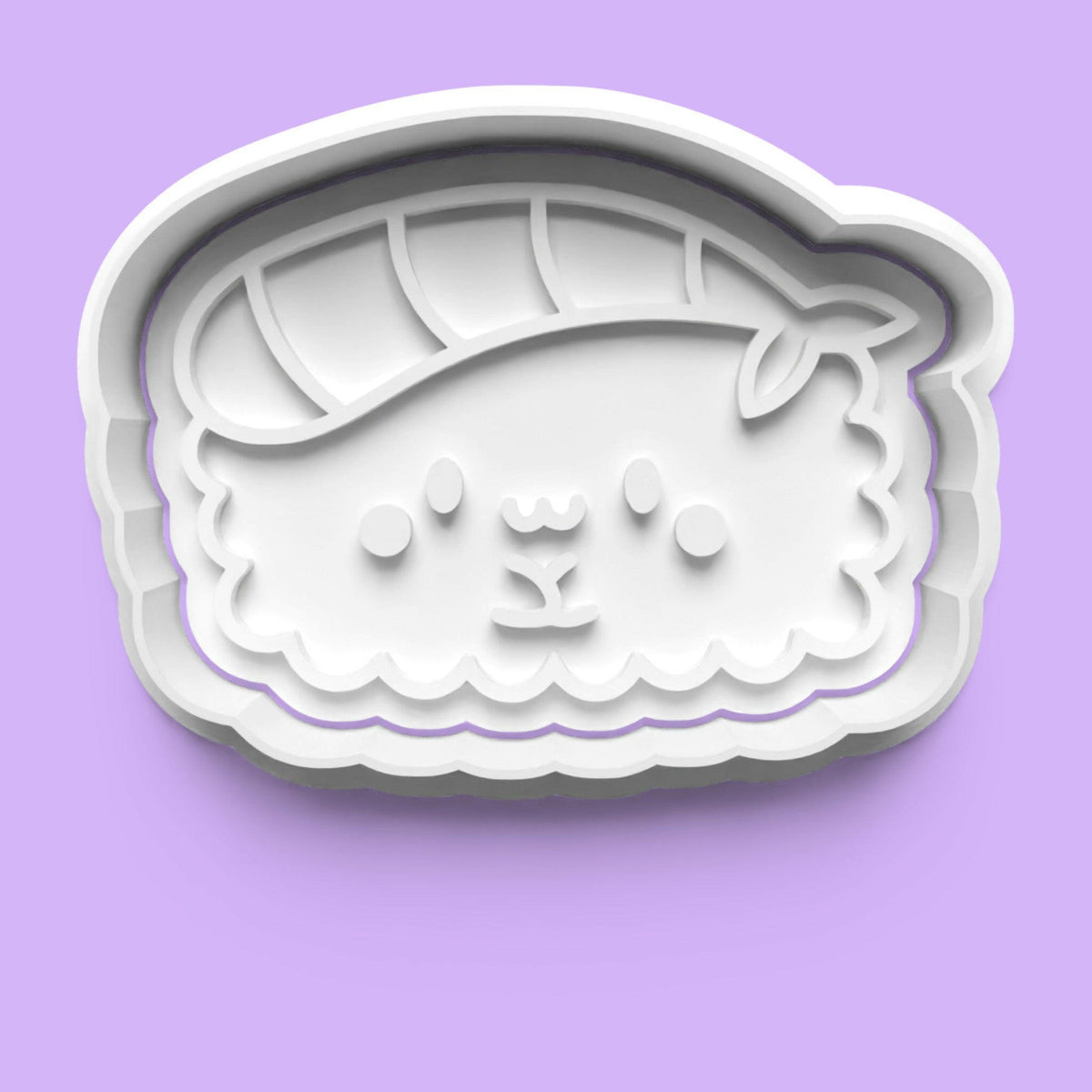 Cute Sushi Cookie Cutter Set (4 pcs) | Kawaii Food-Themed Baking | PLA.