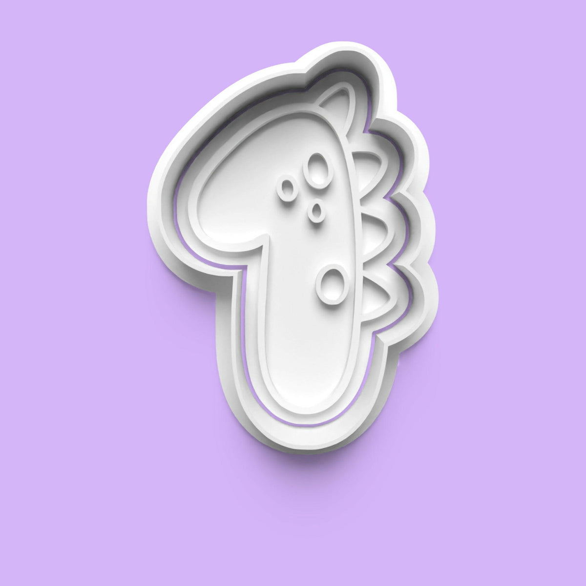 Dinosaur Number Cookie Cutter Set (0-9) | PLA | Handwash Only.