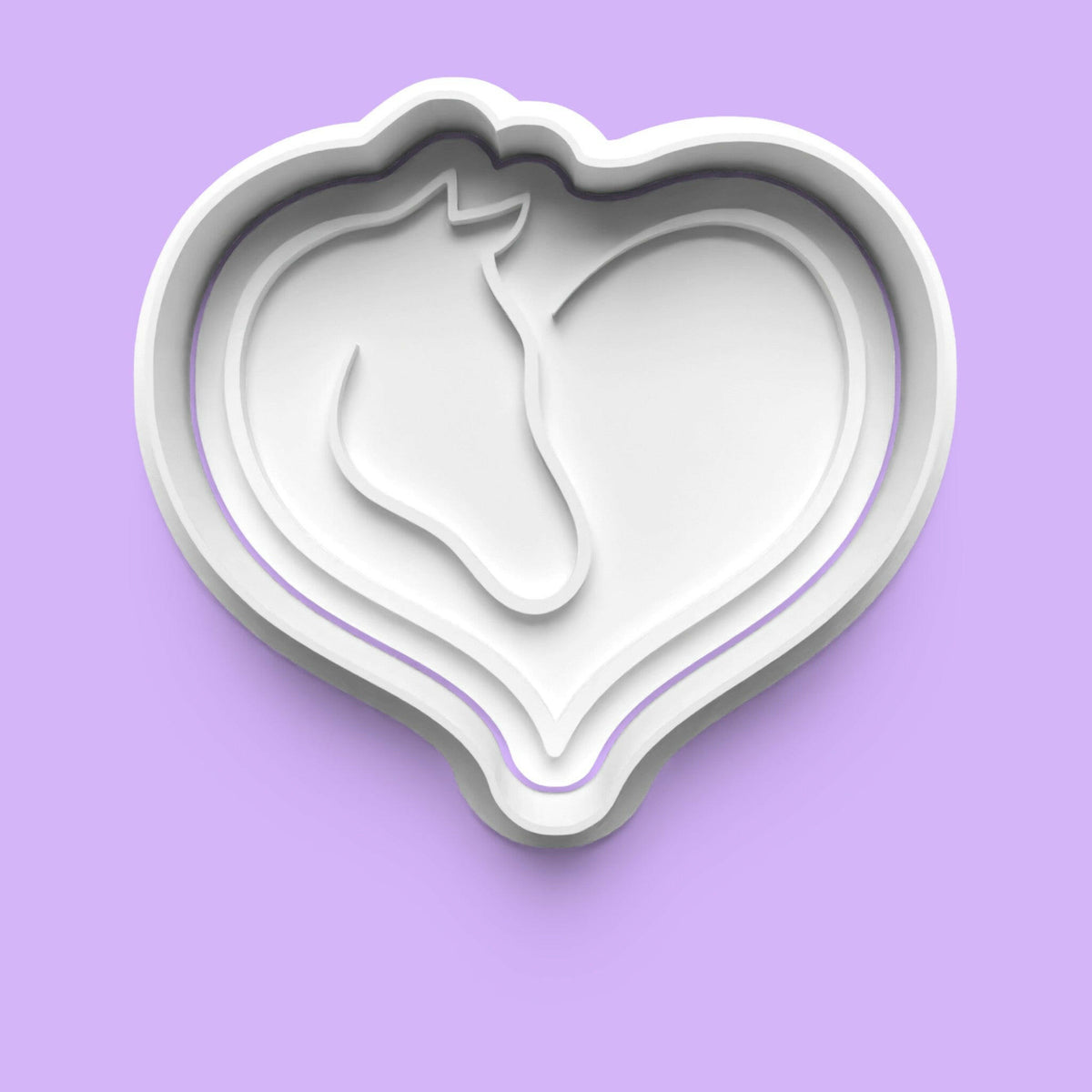 Horse Cookie Cutter Set (4 pcs) | Equestrian-Themed Baking Tools | PLA.
