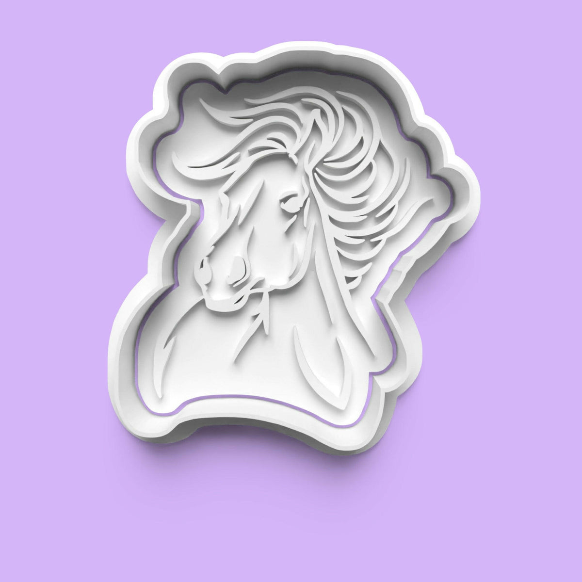 Horse Cookie Cutter Set (4 pcs) | Equestrian-Themed Baking Tools | PLA.