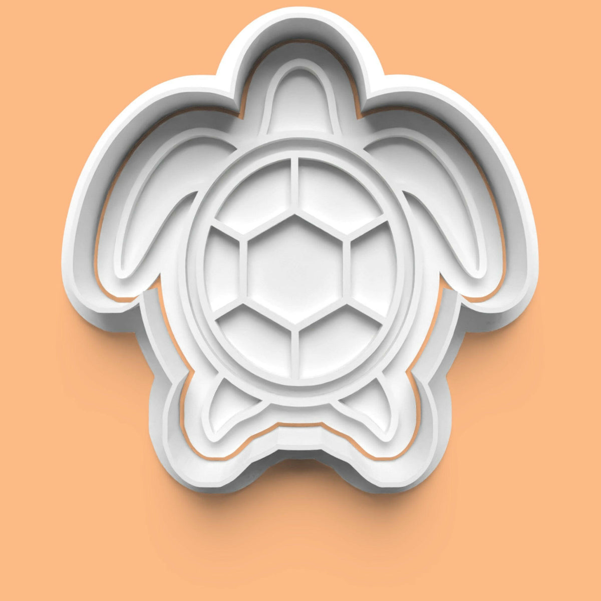 Turtle Cookie Cutter Set (4 pcs) | Sea & Nature-Themed Baking | PLA.