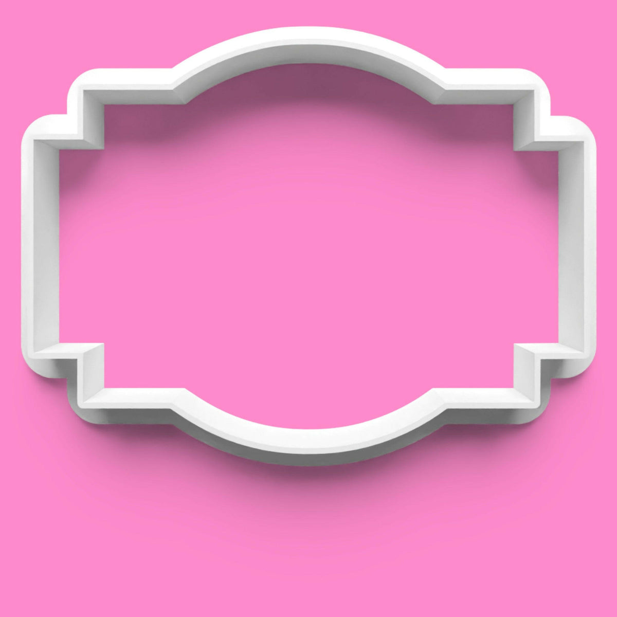 Plaque Frame Cookie Cutter Set (4 pcs) | Elegant Border Designs | PLA.