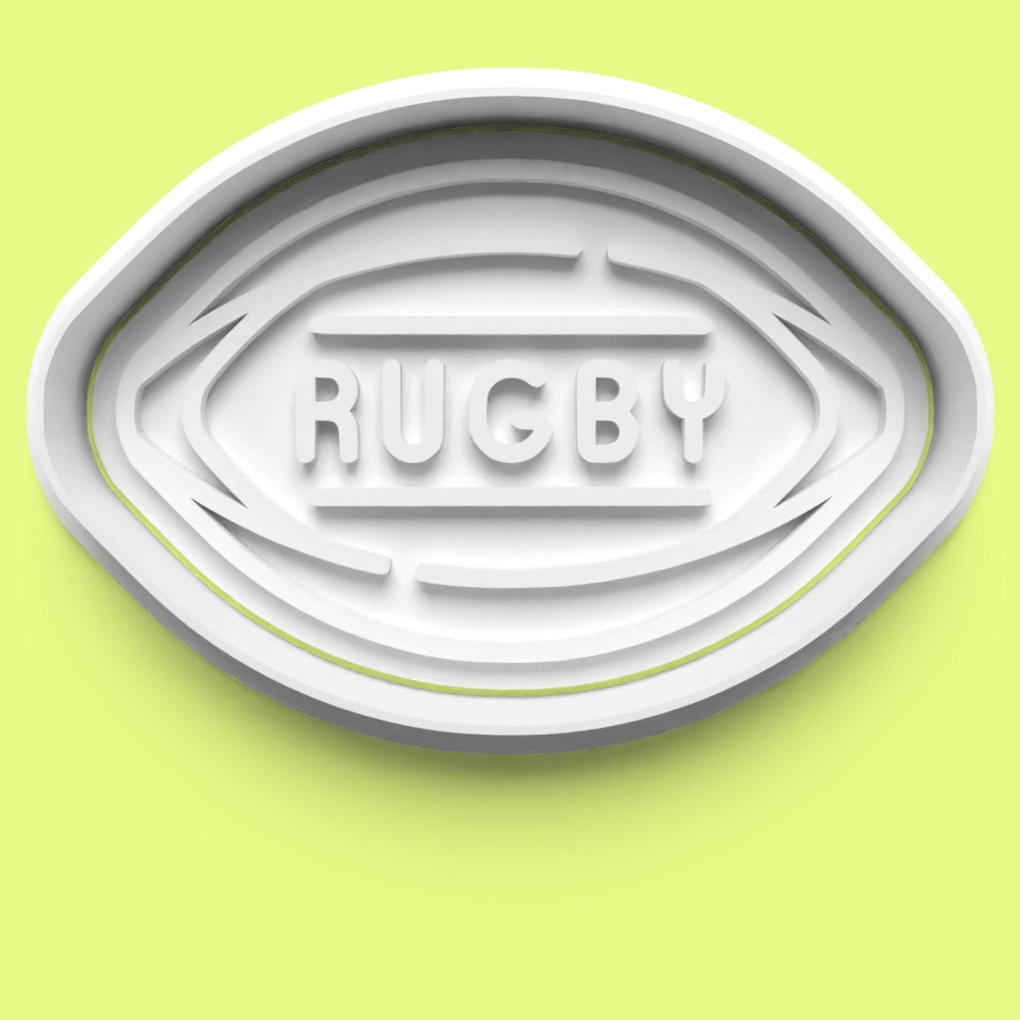 Rugby Cookie Cutter Set (4 pcs) | Sports-Themed Baking | PLA.