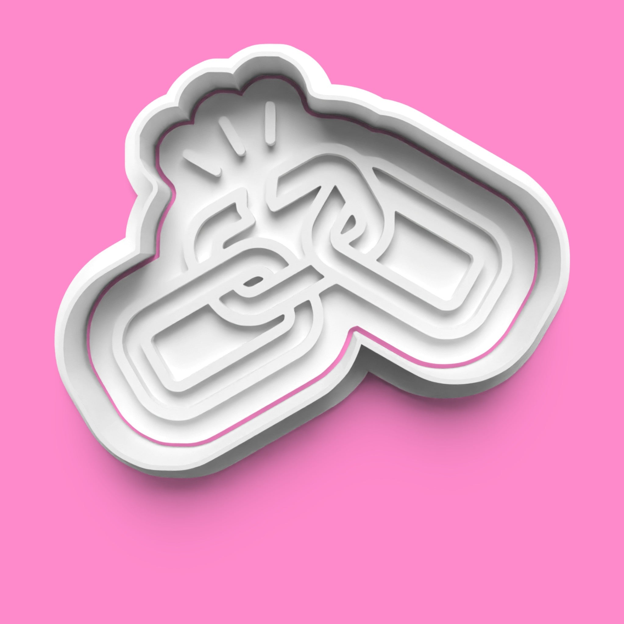"Bake the System" – Resistance & Protest Cookie Cutter Set (4 Designs, 5–10cm)