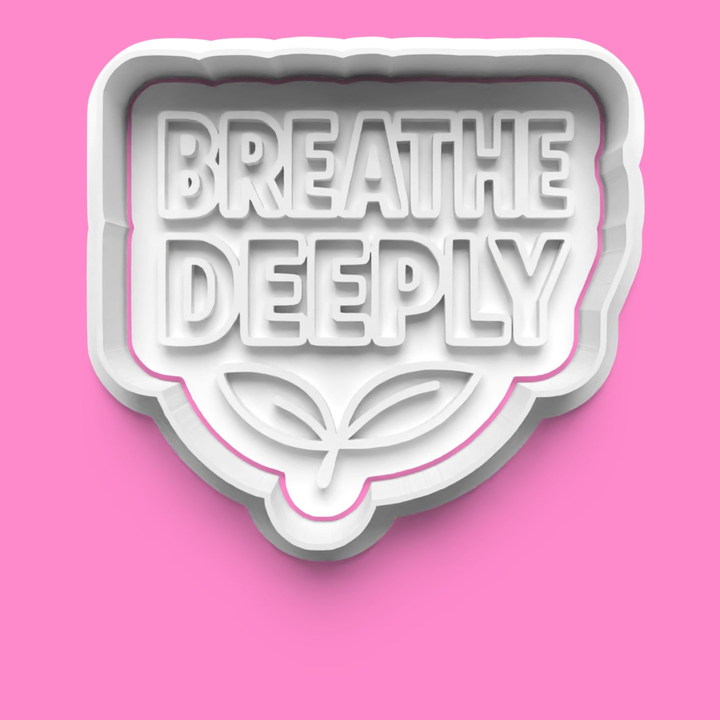 Affirmations Cookie Cutter & Embosser – Positive Quote Set or Individual Designs