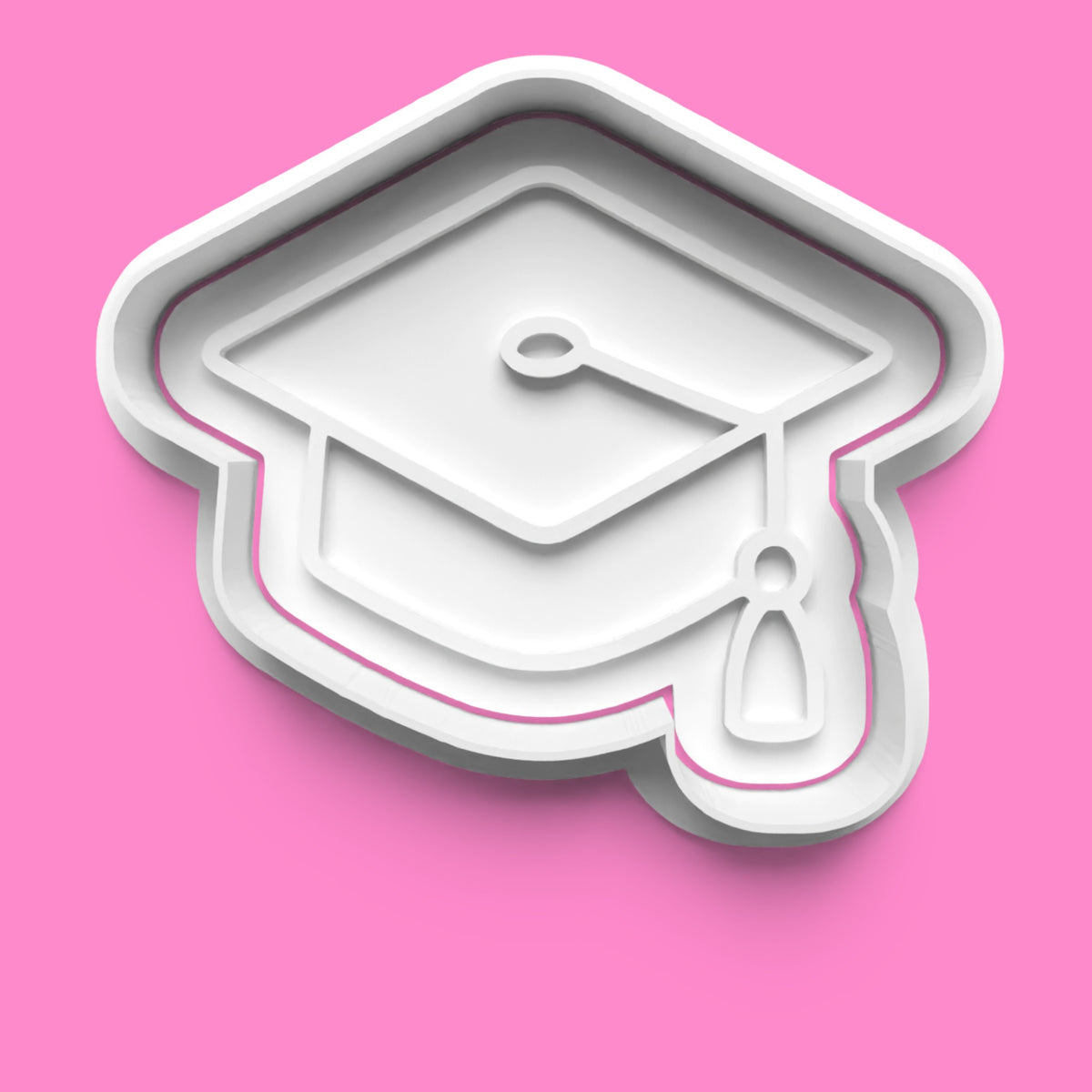 School Leavers 2025 Cookie Cutter & Embosser Set โ Graduation Party 4-Piece Collection