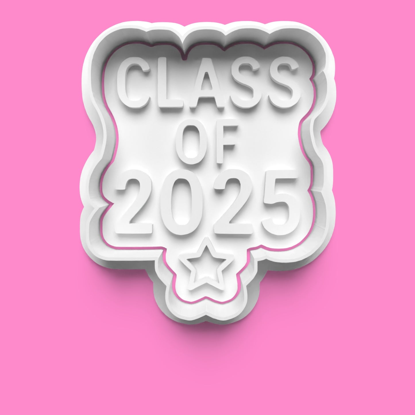 Graduation & School Leavers Cookie Cutter & Embosser Set | PLA