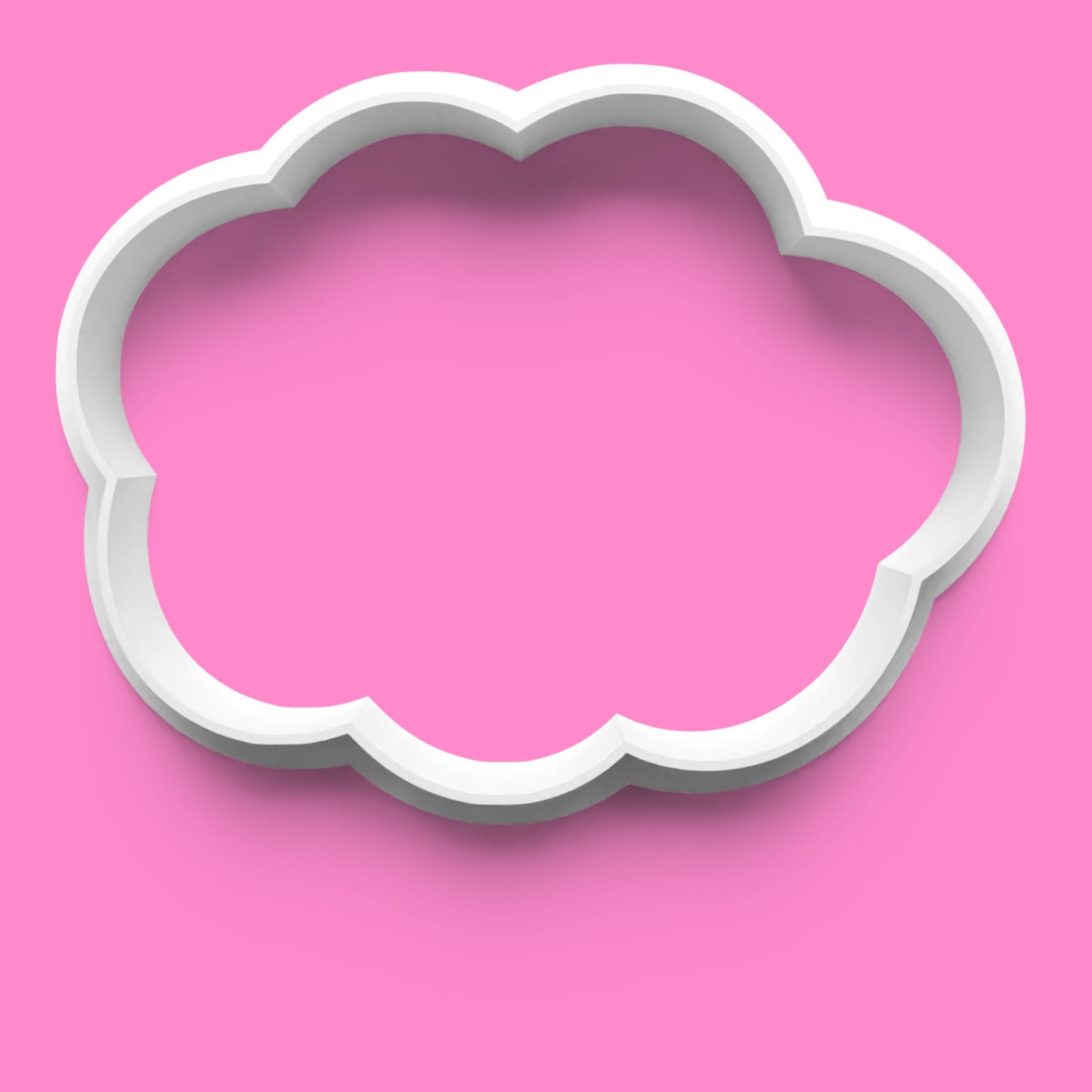 Basic Cloud Shape Cookie Cutters | Versatile Baking Tools | PLA