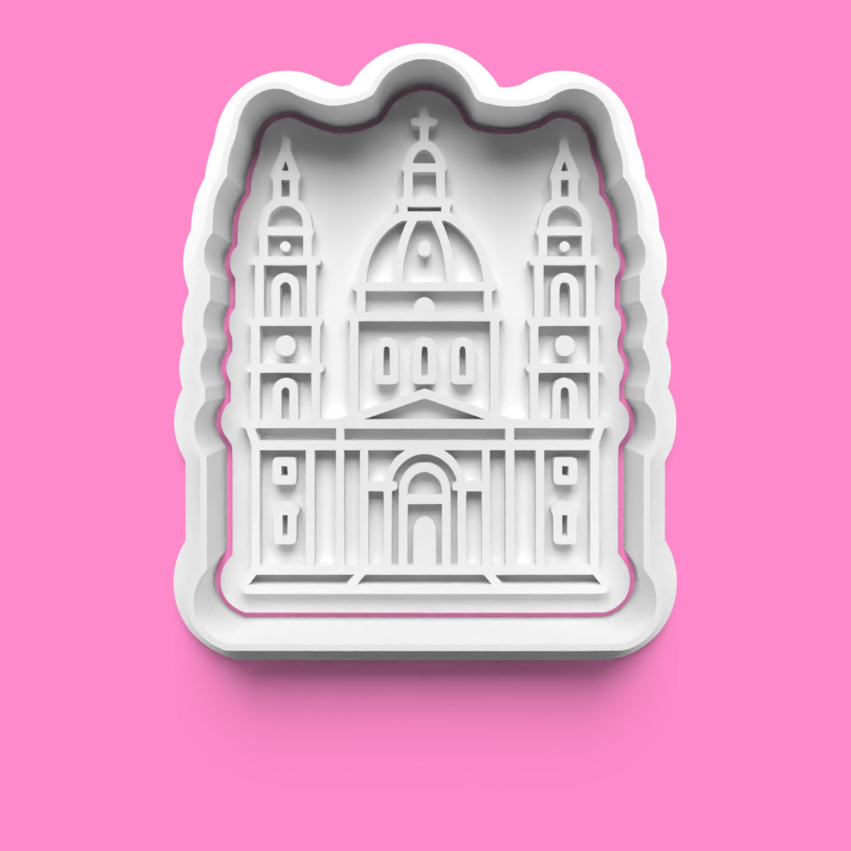 Budapest Cookie Cutter & Embosser Stamp | City Landmark Baking | PLA