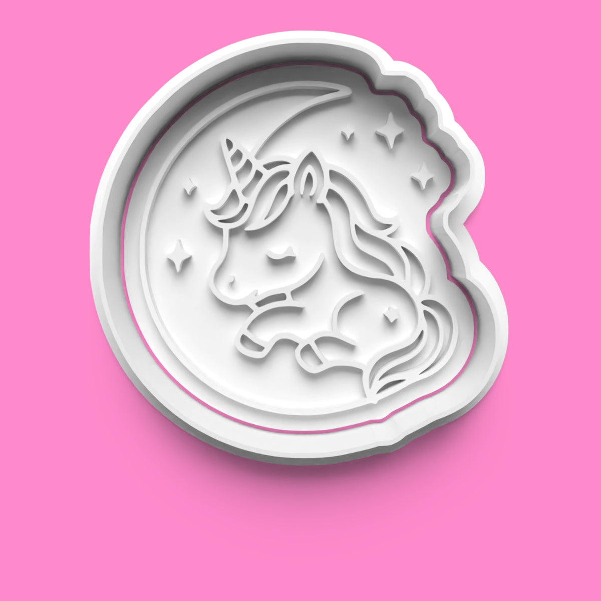 Unicorn Cookie Cutter & Embosser Set – 4-Piece Magical Fantasy Collection