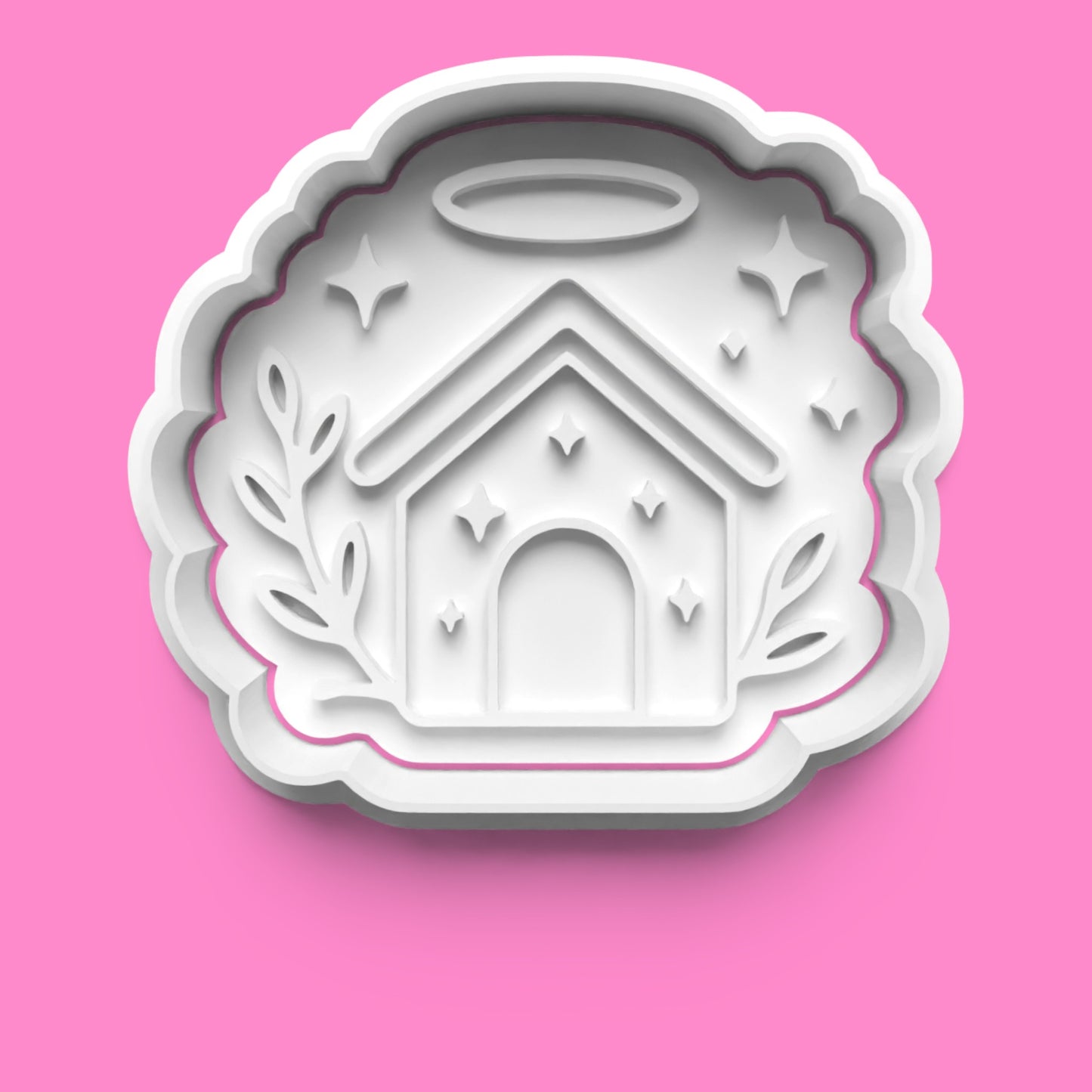 Dog Memory Cookie Cutter & Embosser Set – 4-Piece Pet Remembrance Collection