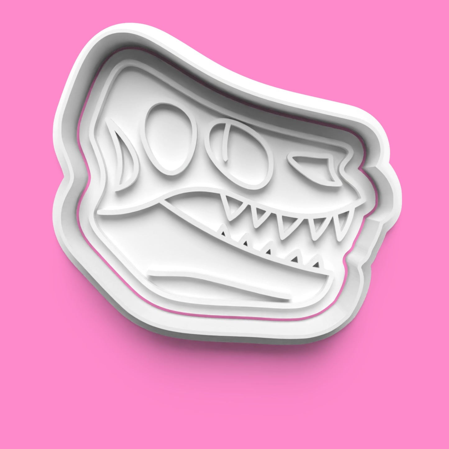 Dinosaur Set 5 – Fossils, Footprints, Claw Marks Cookie Cutter & Embosser Stamp Set