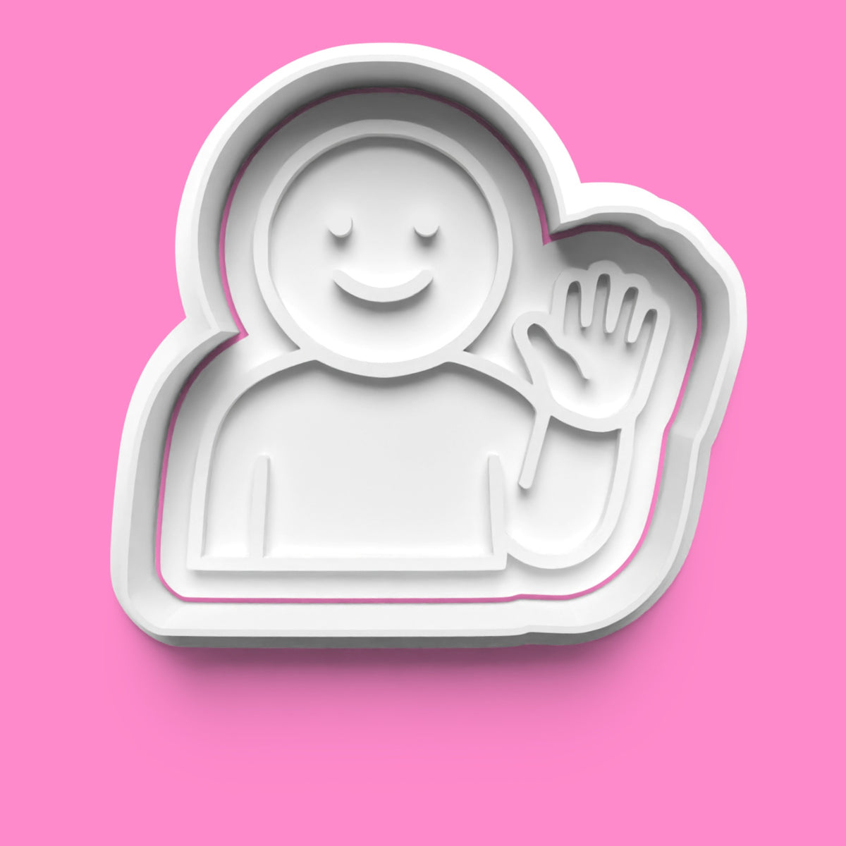 R U OK? Cookie Cutter & Embosser Stamp Set โ Mental Health & Kindness Collection