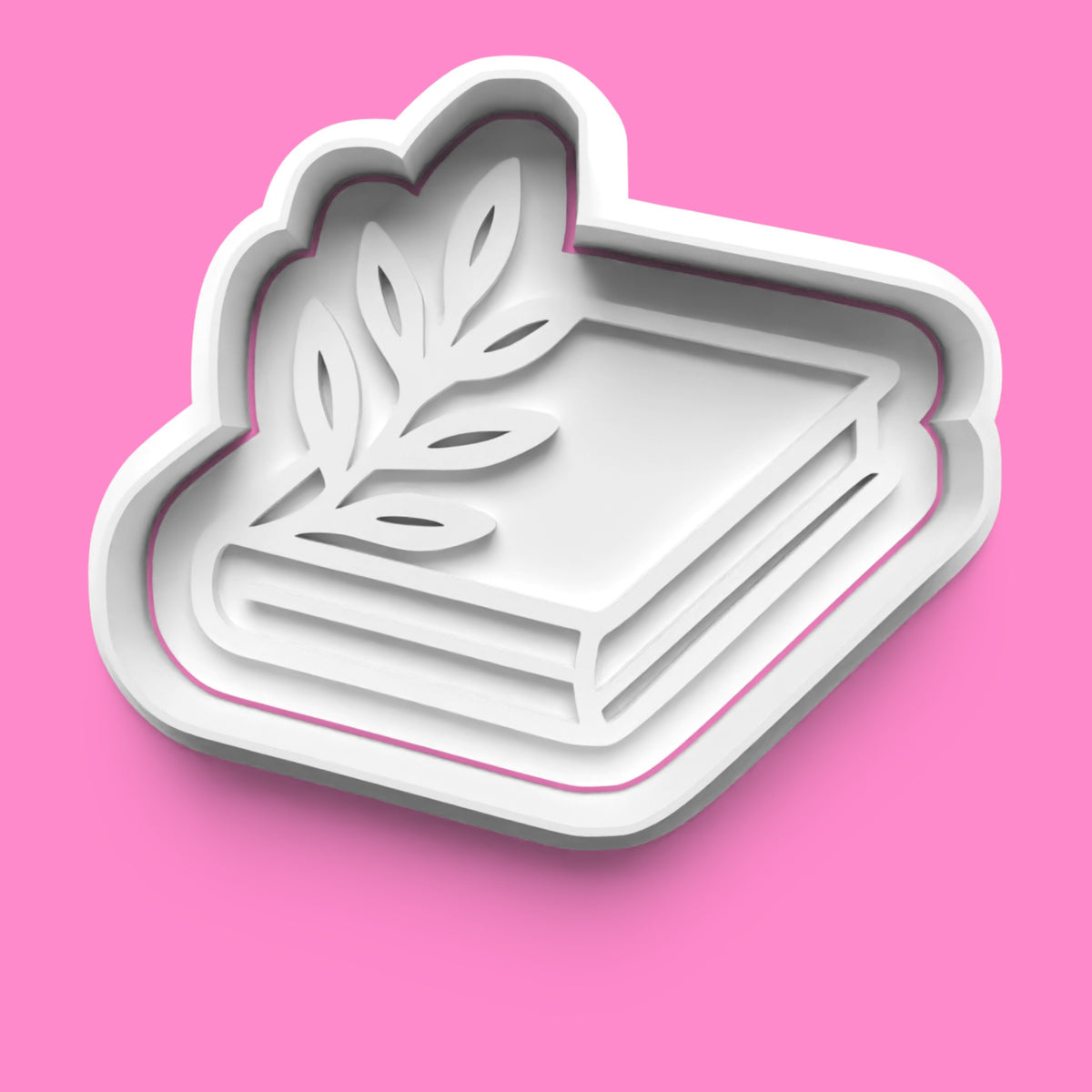 Book Designs Cookie Cutter & Embosser Stamp Set β Literary & Storybook Collection