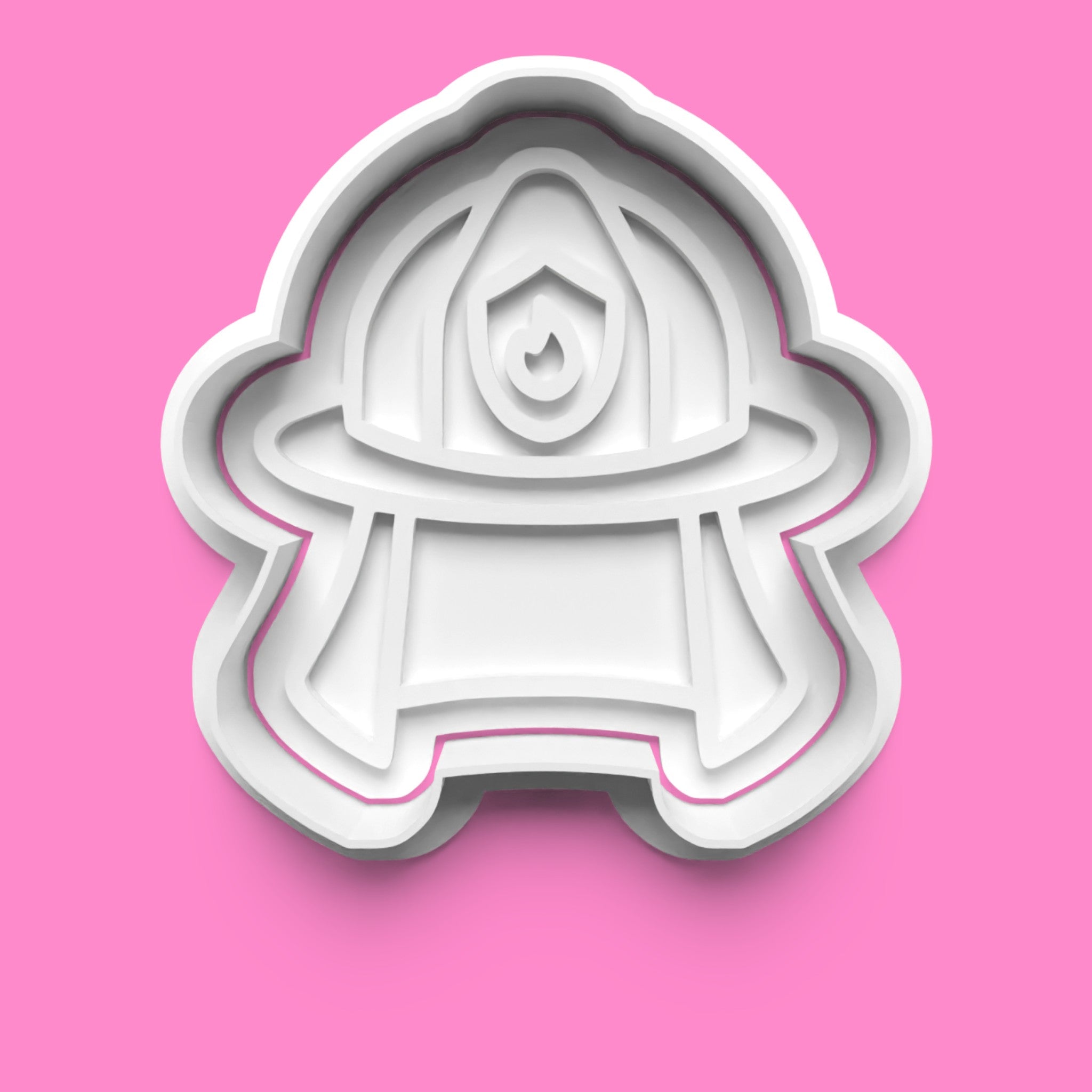Firefighter Cookie Cutter & Embosser Stamp Set – Heroic Bakes Collection