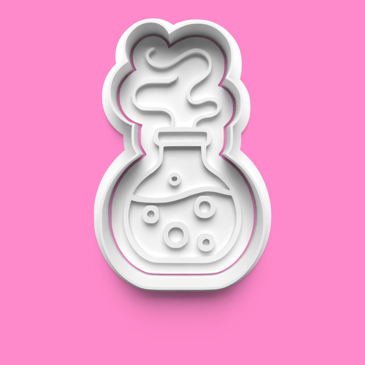 Herbs and Potions Cookie Cutter & Embosser Stamp Set โ Magical Baking Collection