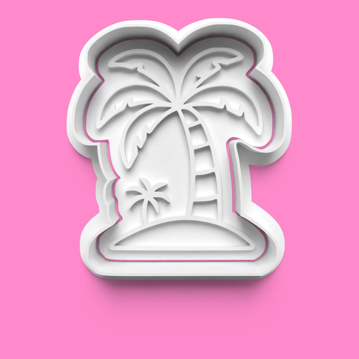 Tropical Vibe Cookie Cutter & Embosser Stamp Set – Island Escape Collection
