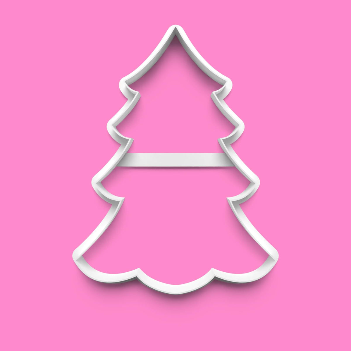 Christmas Tree Cookie Cutter Set – With Mini Decorations | 7-Piece Festive Set