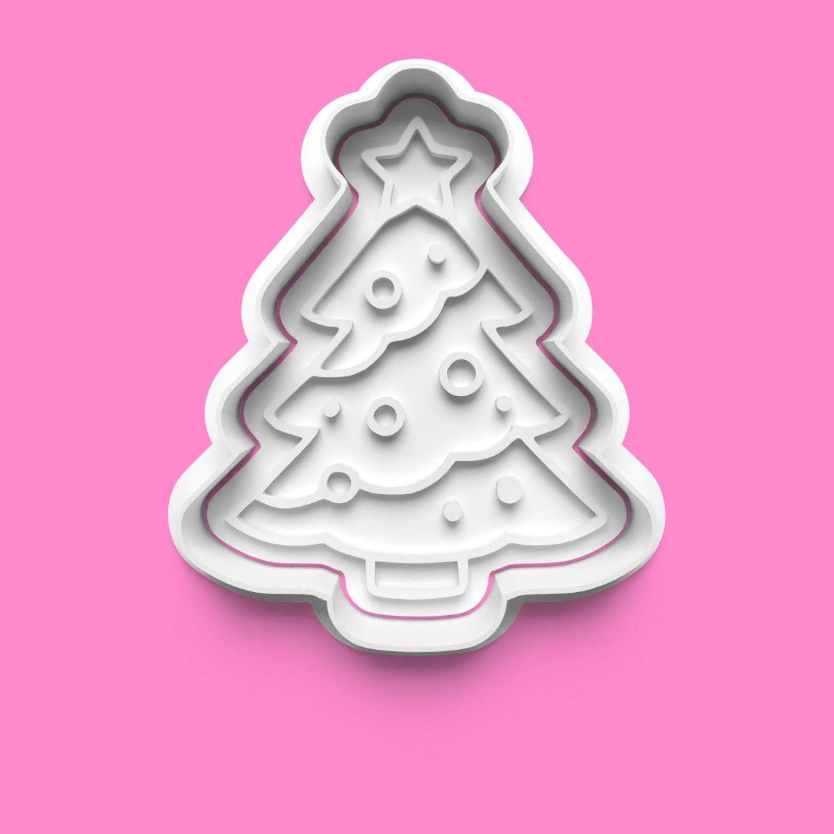 Christmas Cookie Cutter Set – Santa, Tree, Stocking & Bauble (4-Piece)