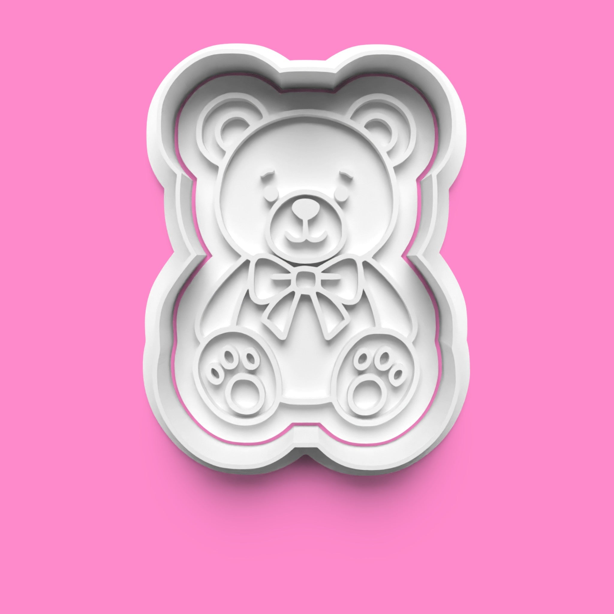 1st Birthday Cookie Cutter Embosser Set – 4-Piece Baby Milestone Set