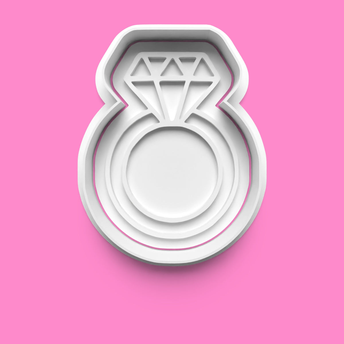 Bridal Cookie Cutter Embosser Set – 4-Piece Engagement & Hen Party Collection