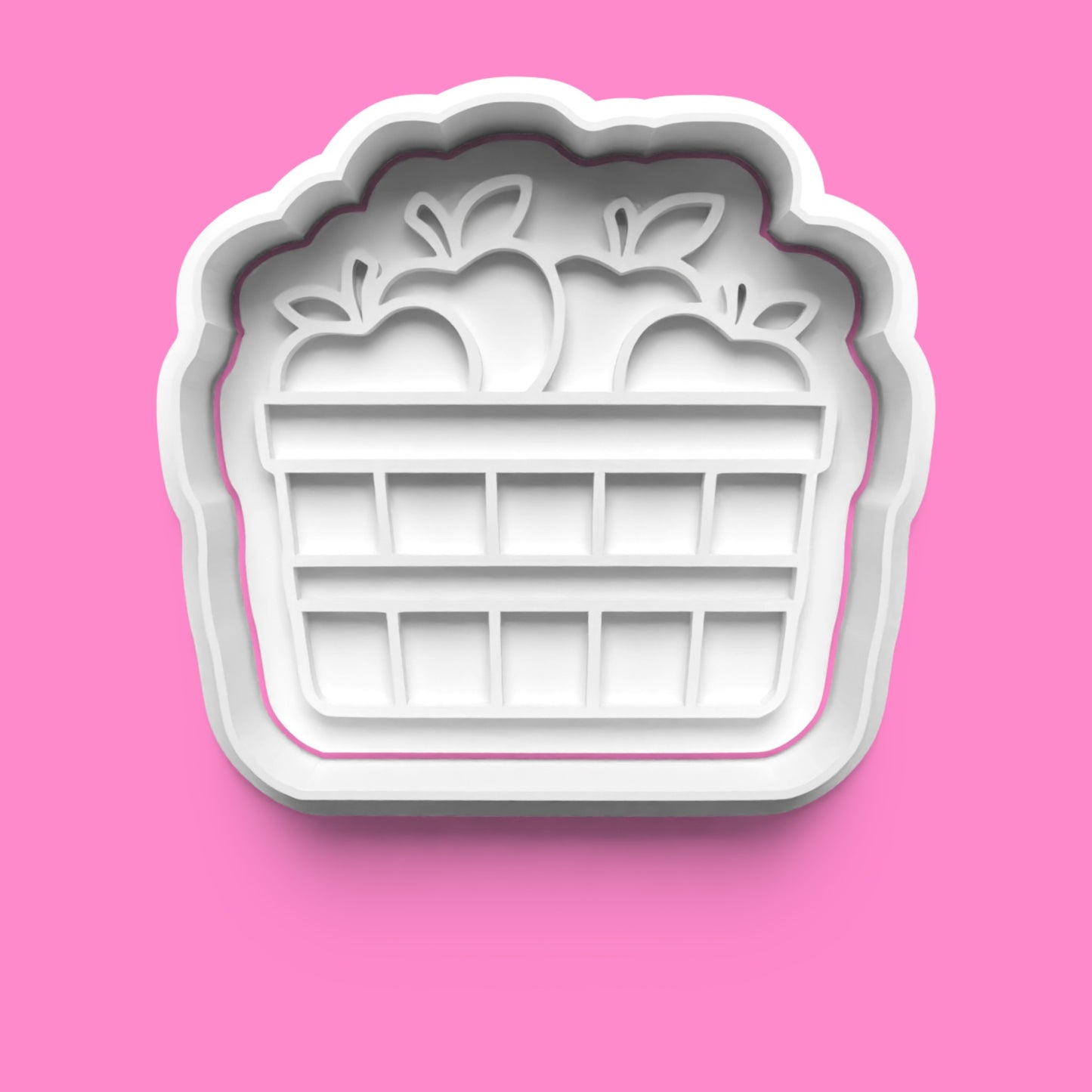 Apple Harvest Cookie Cutter & Embosser Set – 4-Piece Autumn Baking Collection