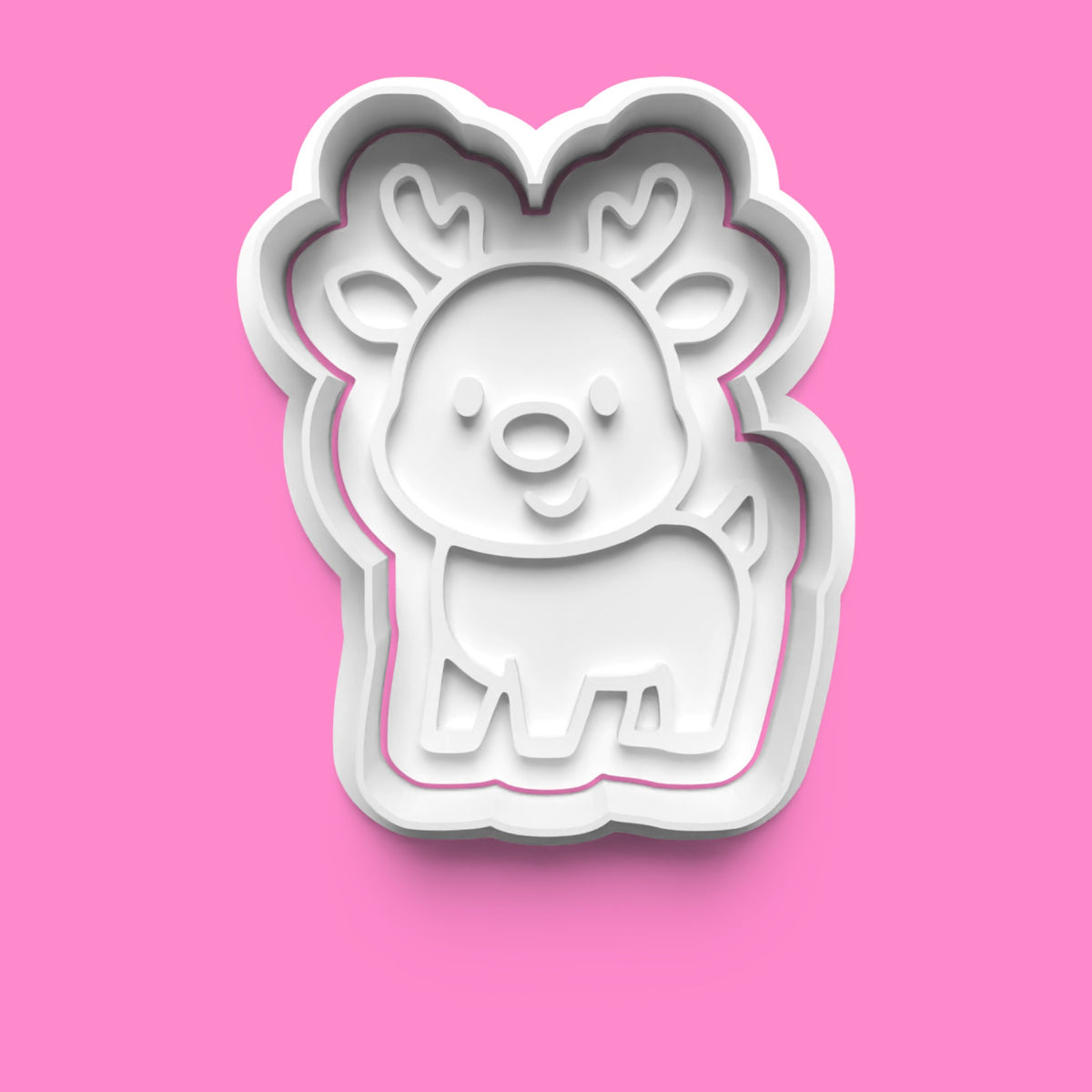 Christmas Cookie Cutter Set – Santa, Reindeer, Snowman & Tree (4 Piece Festive Fun)