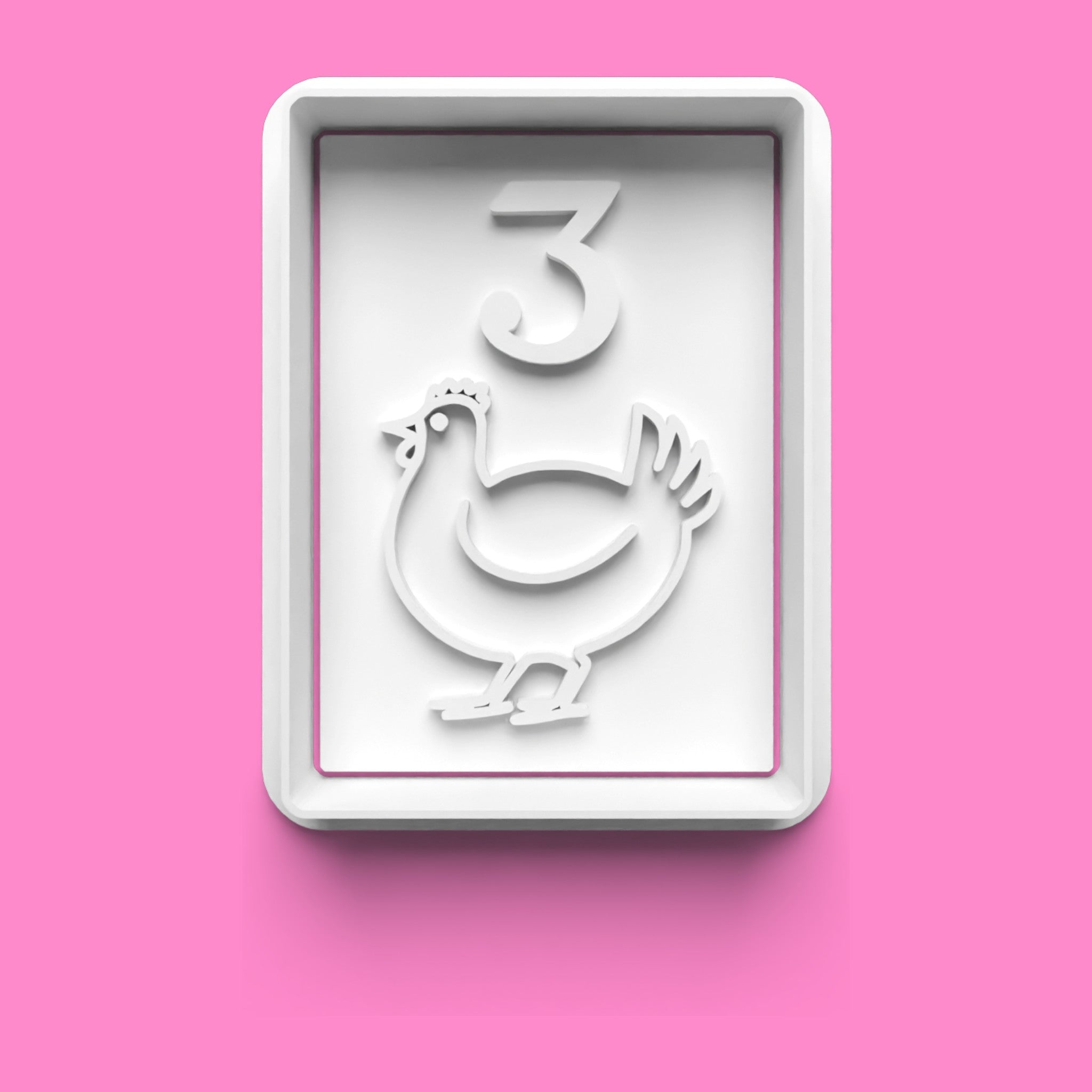 12 Days of Christmas Cookie Embosser Set – Festive Biscuit Stamp Collection