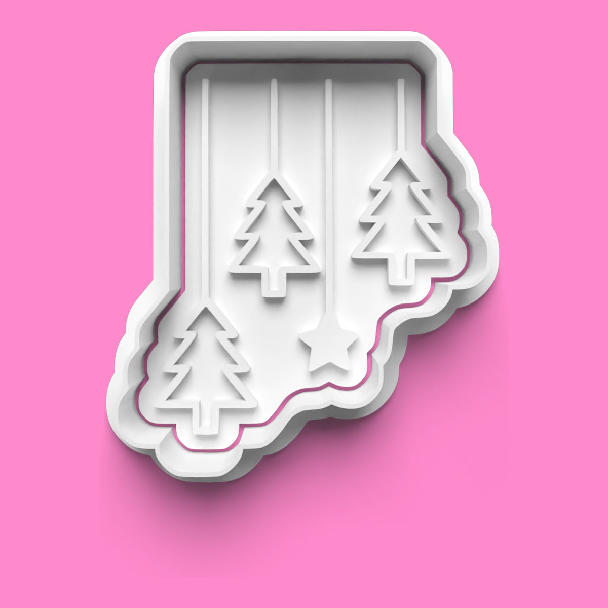 Hanging Christmas Items Cookie Cutter & Embosser Set – Set of 4