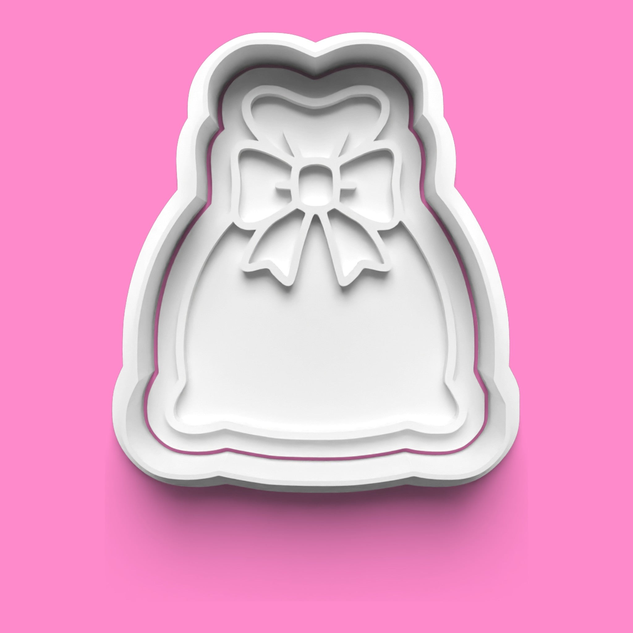 Christmas Santa’s Sleigh Cookie Cutter & Embosser Set – Set of 4