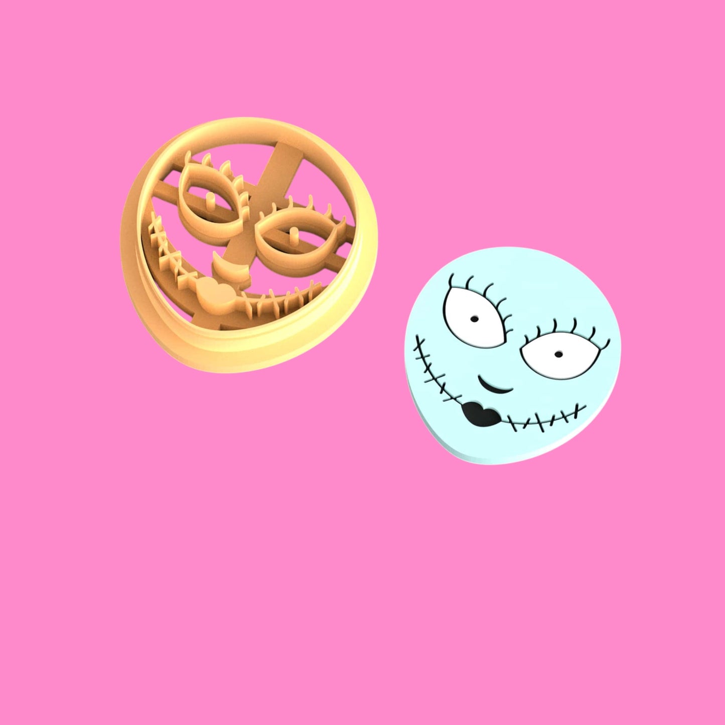 Sally Face Clay Cutter – Stitched Beauty