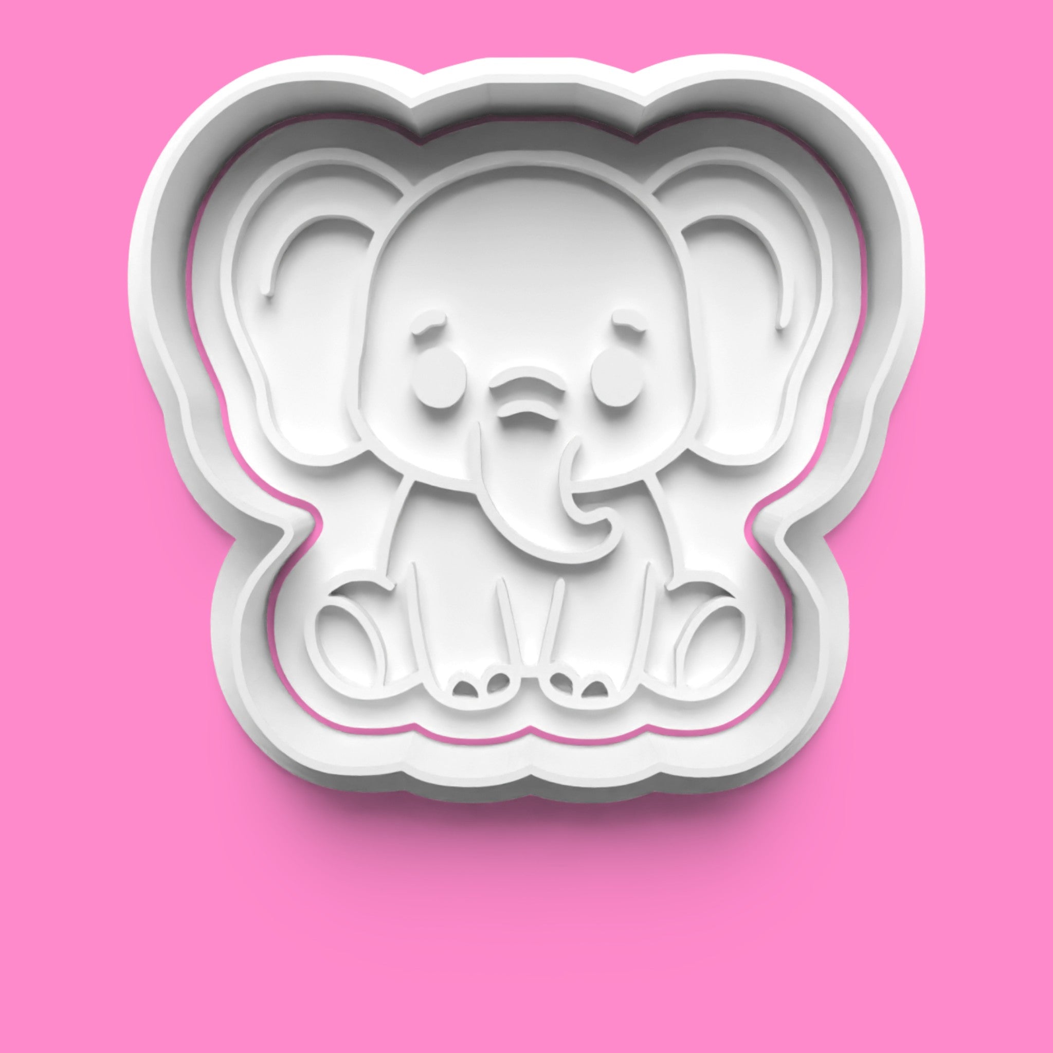 Safari Babies Cookie Cutter Set - Lion, Monkey, Giraffe & Elephant