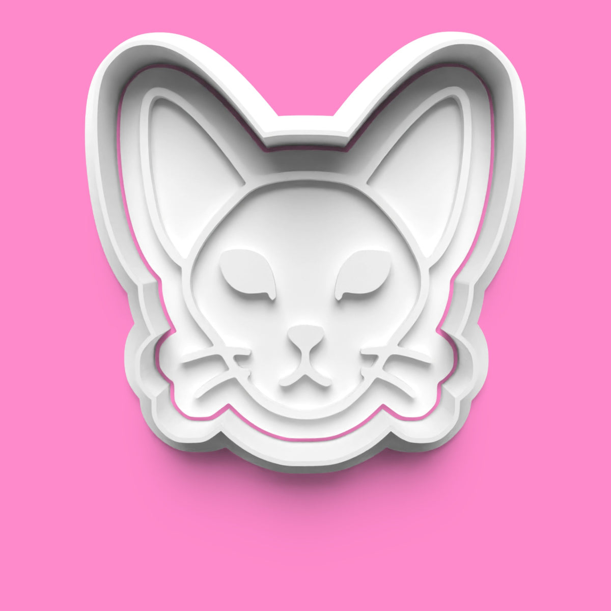 Cat Face Cookie Cutter Set - 4 Unique Designs for Cat Lovers