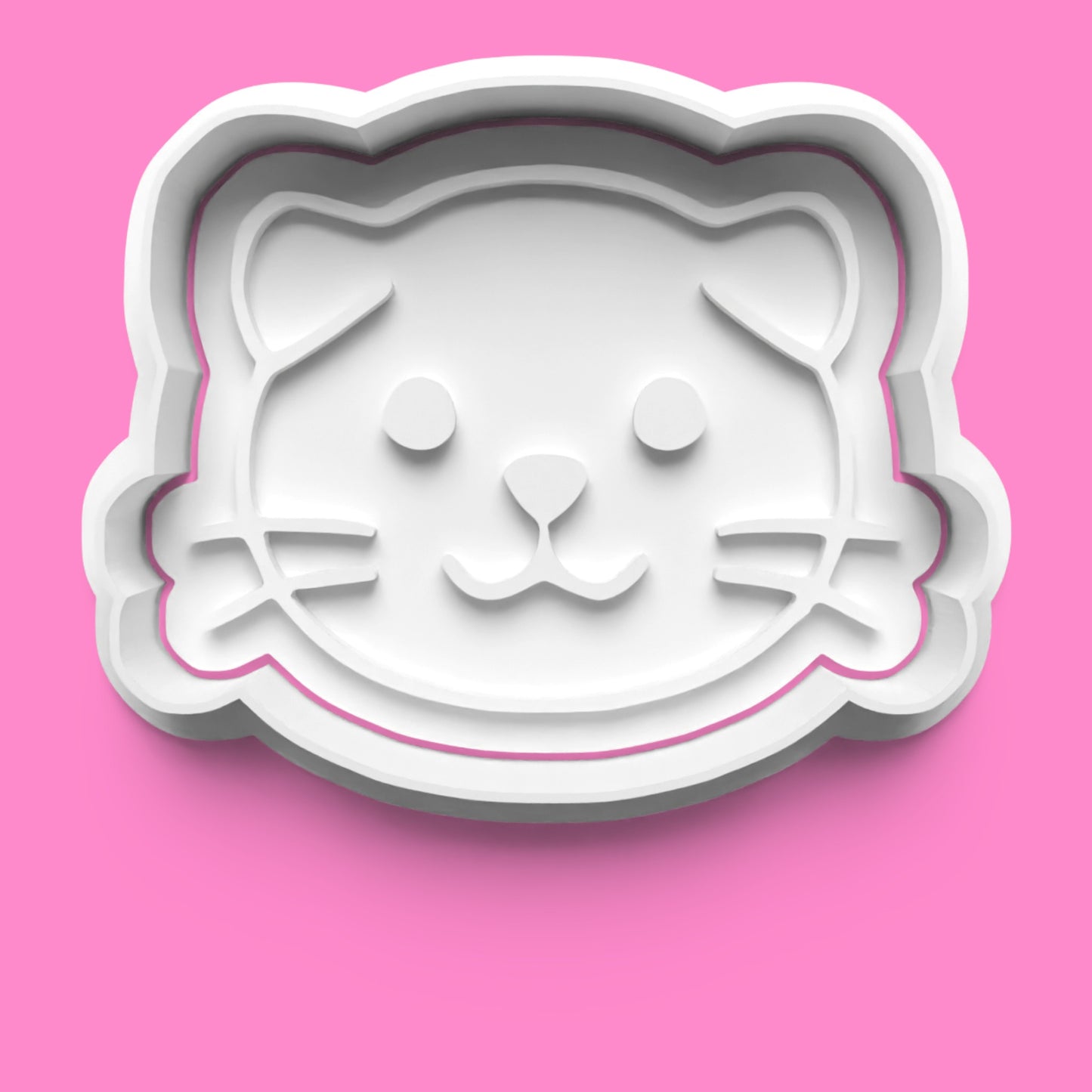 Cat Face Cookie Cutter Set - 4 Unique Designs for Cat Lovers