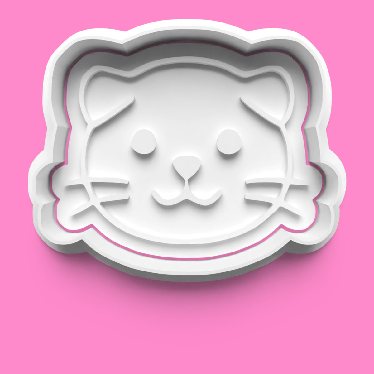 Cat Face Cookie Cutter Set - 4 Unique Designs for Cat Lovers