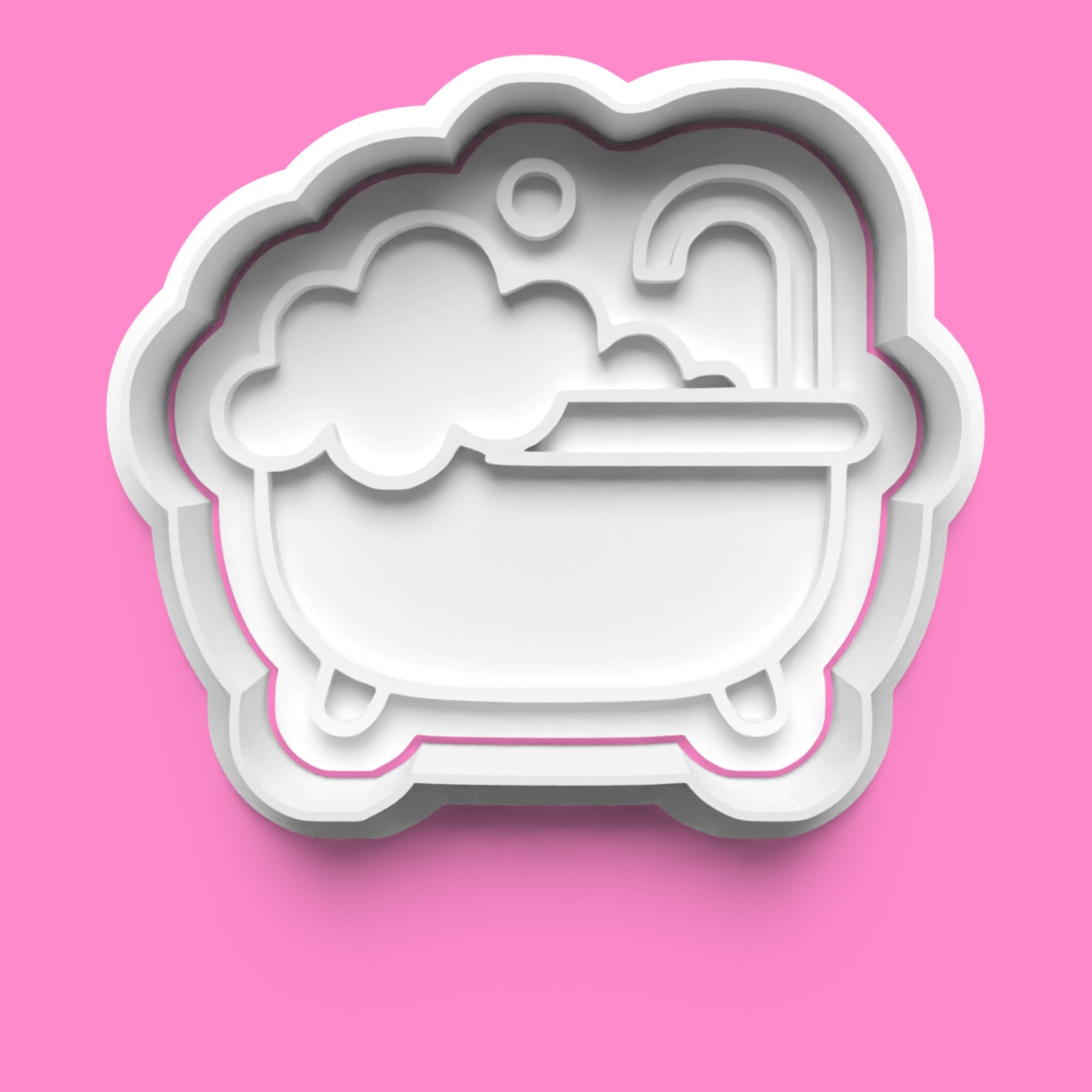 Bath Time Cookie Cutter Set - Duck, Tub, Towel, Soap